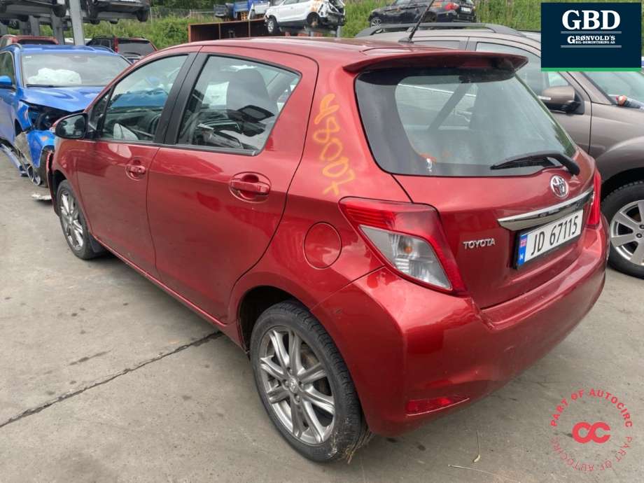 Toyota Yaris 2012-2014 (Type III, Fase 1) , Motorkode: 1NR-FE, Girkassekode: 3040052341