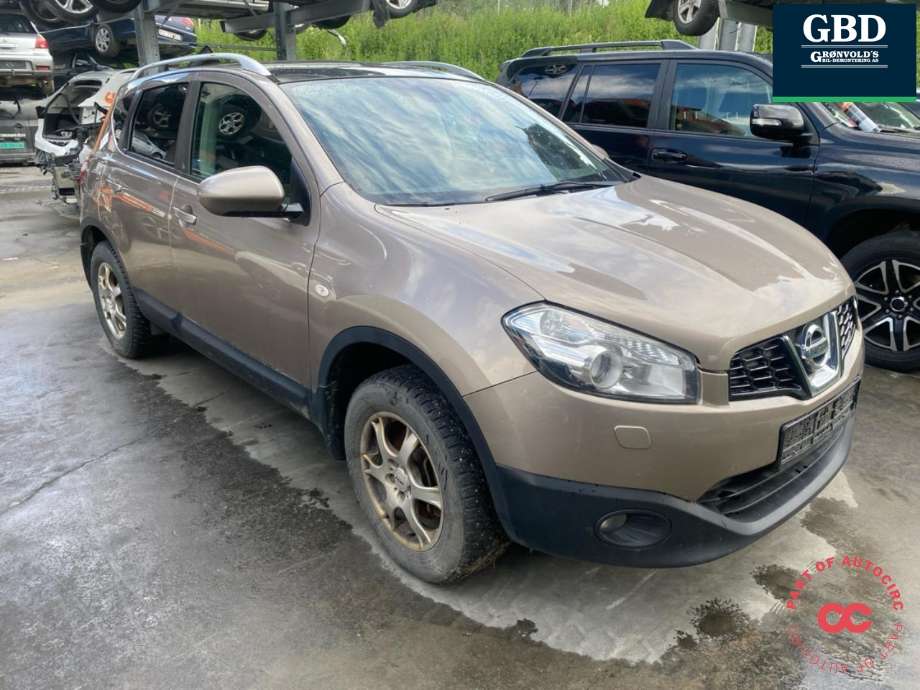 Nissan Qashqai 2010-2014 (Type I, Fase 2) , Motorkode: K9K, Girkassekode: 32010JD50A