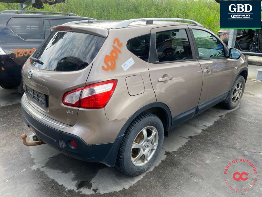 Nissan Qashqai 2010-2014 (Type I, Fase 2) , Motorkode: K9K, Girkassekode: 32010JD50A
