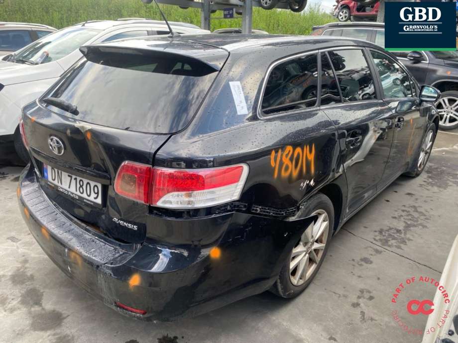 Toyota Avensis 2009-2015 (Type III, Fase 1) , Motorkode: 1AD-FTV, Girkassekode: 3030020A90