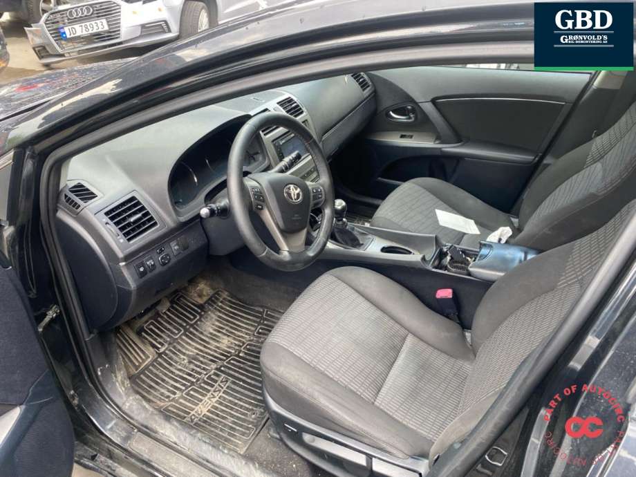Toyota Avensis 2009-2015 (Type III, Fase 1) , Motorkode: 1AD-FTV, Girkassekode: 3030020A90