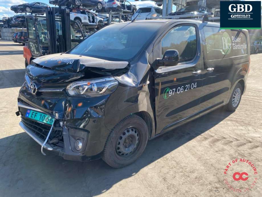Toyota Proace 2016-->> (Type II) , Motorkode: ZKX, Girkassekode: SU001B2789