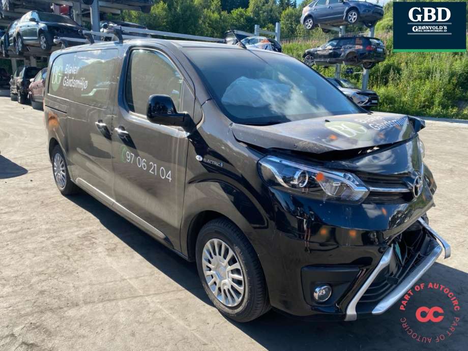Toyota Proace 2016-->> (Type II) , Motorkode: ZKX, Girkassekode: SU001B2789