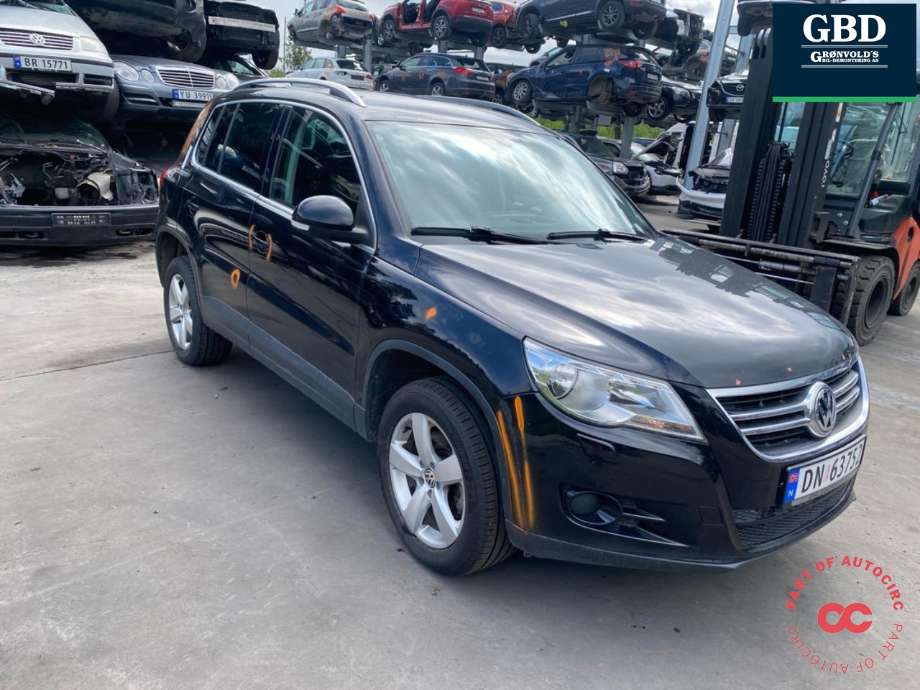VW Tiguan 2011-2016 (Type I, Fase 2) , Motorkode: CFFB, Girkassekode: MYB