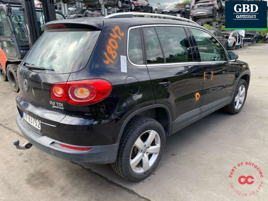 VW Tiguan 2011-2016 (Type I, Fase 2) , Motorkode: CFFB, Girkassekode: MYB