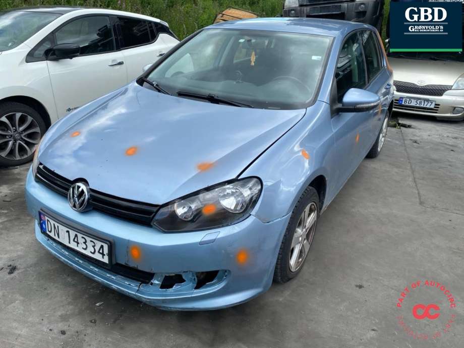 VW Golf VI 2008-2012 , Motorkode: CGGA, Girkassekode: LEG