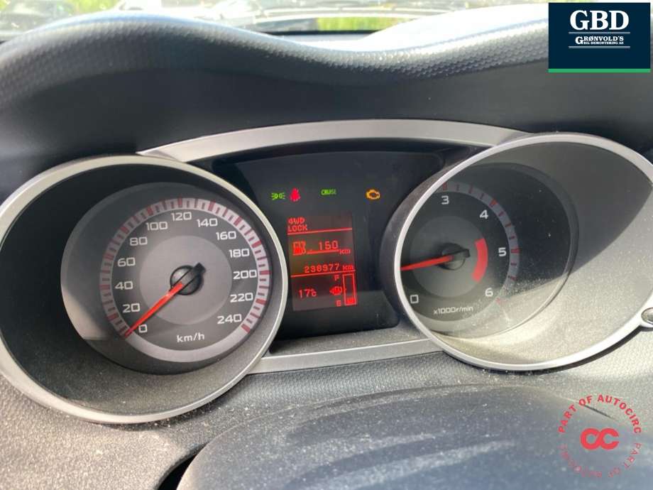 Mitsubishi Outlander 2007-2010 (Type II, Fase 1) , Motorkode: BSY, Girkassekode: 2500A092