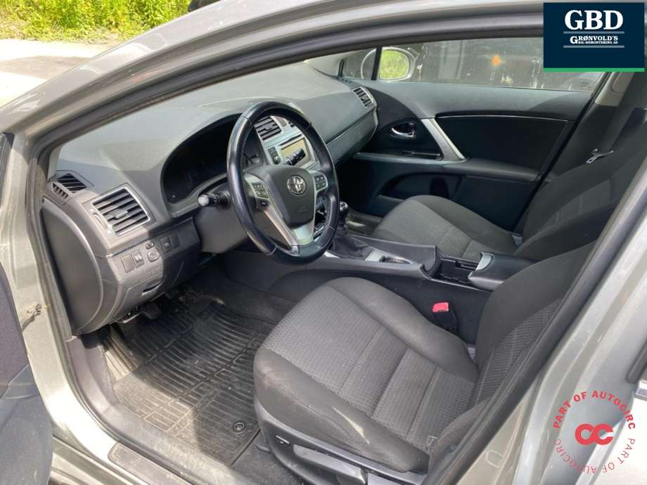 Toyota Avensis 2009-2015 (Type III, Fase 1) , Motorkode: 1AD-FTV, Girkassekode: 3030020A20