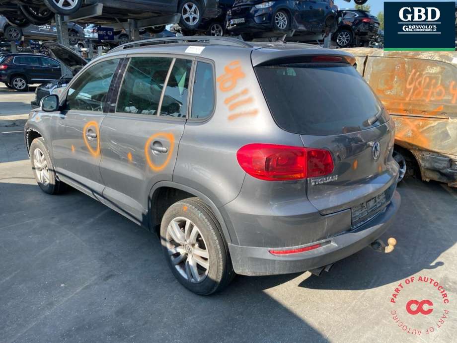 VW Tiguan 2011-2016 (Type I, Fase 2) , Motorkode: CFFD, Girkassekode: NFZ