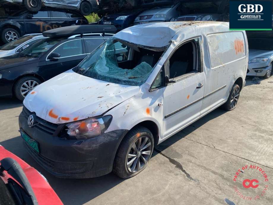 VW Caddy 2010-2015 (Type III, Fase 2) , Motorkode: CFHF, Girkassekode: NFQ