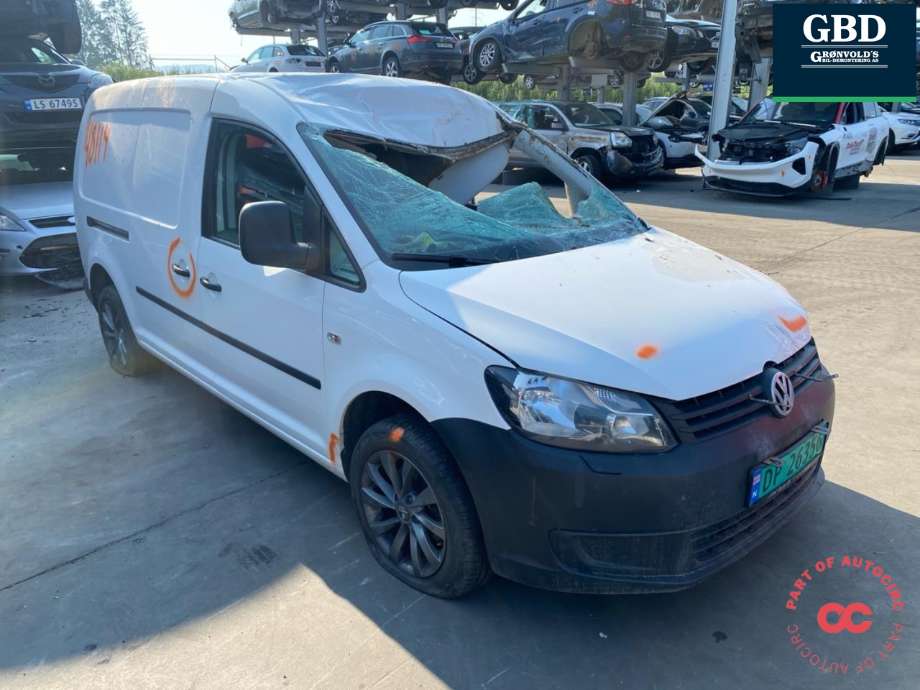 VW Caddy 2010-2015 (Type III, Fase 2) , Motorkode: CFHF, Girkassekode: NFQ