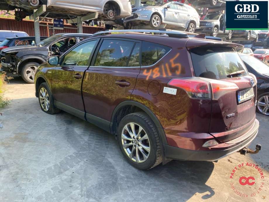 Toyota RAV4 2016-2019 (Type IV, Fase 2) , Motorkode: 2AR-FXE, Girkassekode: 3090048121