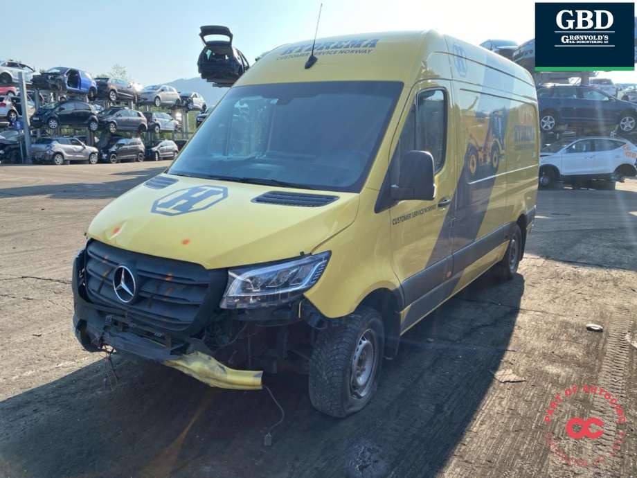 Mercedes Sprinter 2018-->> (907/910) (907/910), Motorkode: OM654.920, Girkassekode: A 213 250 04 02