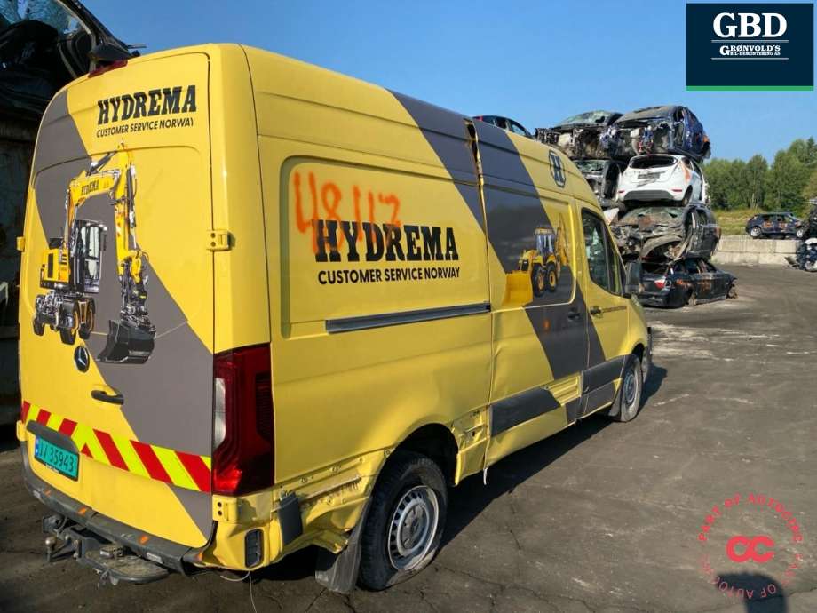 Mercedes Sprinter 2018-->> (907/910) (907/910), Motorkode: OM654.920, Girkassekode: A 213 250 04 02