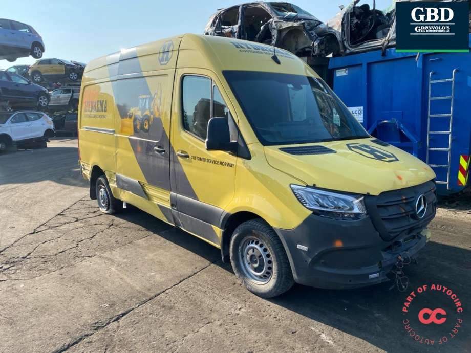 Mercedes Sprinter 2018-->> (907/910) (907/910), Motorkode: OM654.920, Girkassekode: A 213 250 04 02