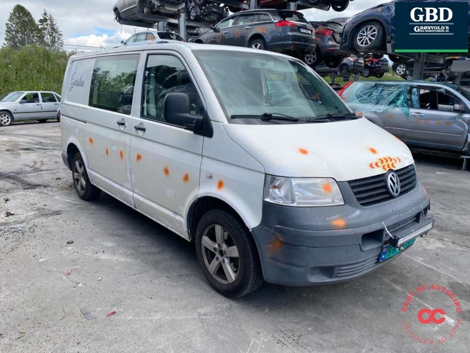 VW Transporter / Caravelle 2009-2015 (Fase 2) (T5) (T5), Motorkode: BNZ, Girkassekode: 