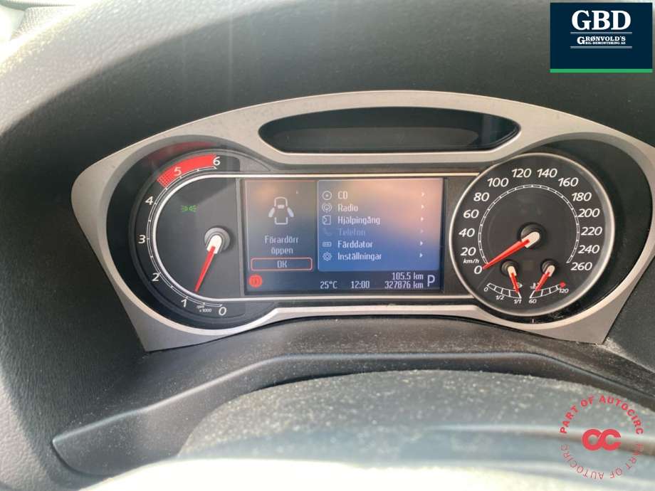 Ford Mondeo 2007-2010 (Type IV, Fase 1) , Motorkode: UFBA, Girkassekode: 1794966