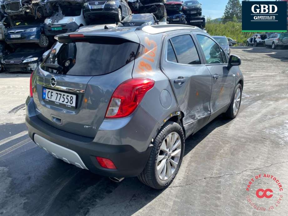 Opel Mokka 2012-2016 (Type I, Fase 1) , Motorkode: A17DTS, Girkassekode: 
