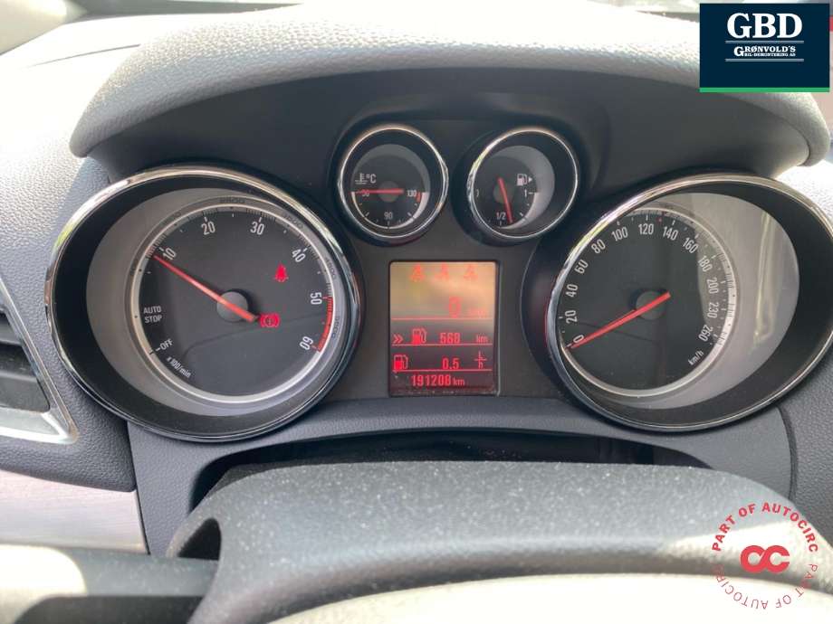 Opel Mokka 2012-2016 (Type I, Fase 1) , Motorkode: A17DTS, Girkassekode: 