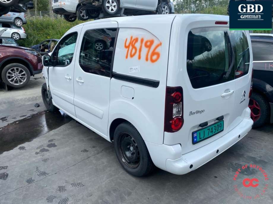 Citroën Berlingo 2015-2019 (Type II, Fase 2) , Motorkode: BH02| BHY, Girkassekode: 16 099 833 80