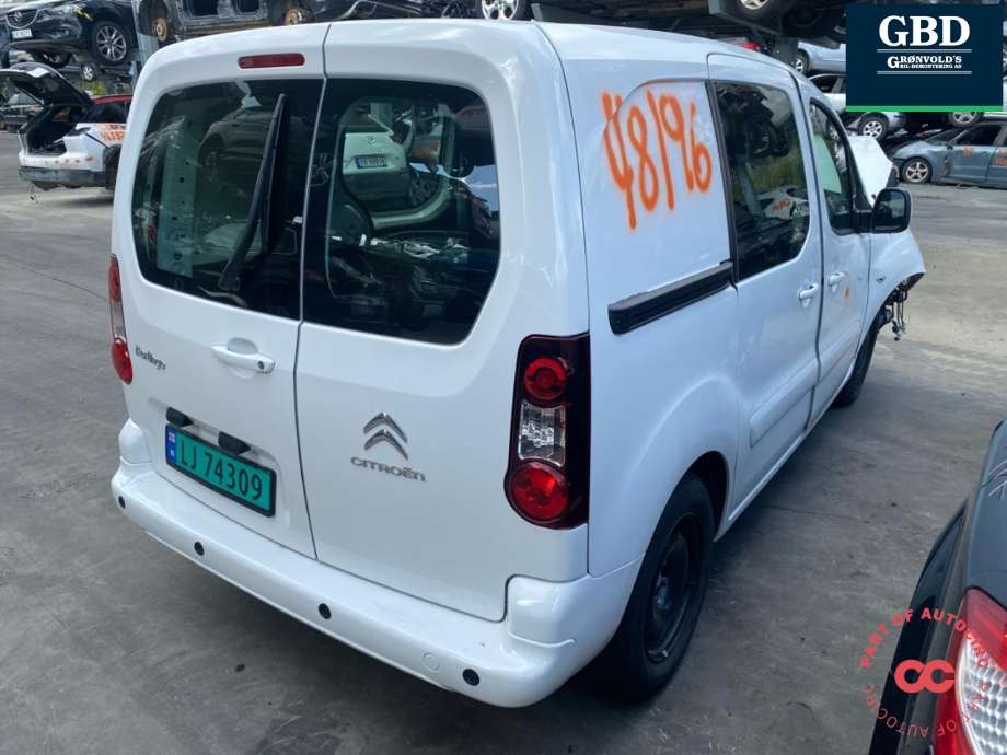 Citroën Berlingo 2015-2019 (Type II, Fase 2) , Motorkode: BH02| BHY, Girkassekode: 16 099 833 80