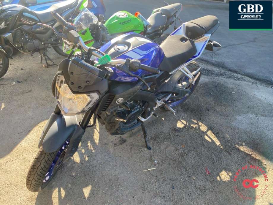 MC Yamaha MT-125, 2014-2019  delebil 