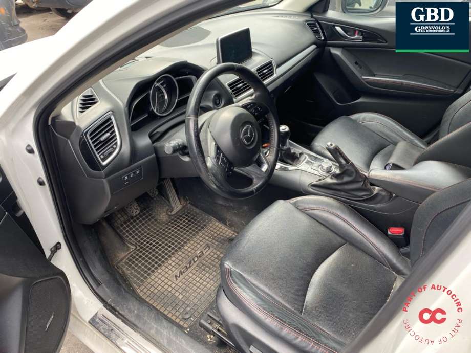 Mazda 3 2013-2016 (Type III, Fase 1) , Motorkode: SH-VPTS, Girkassekode: D60403000