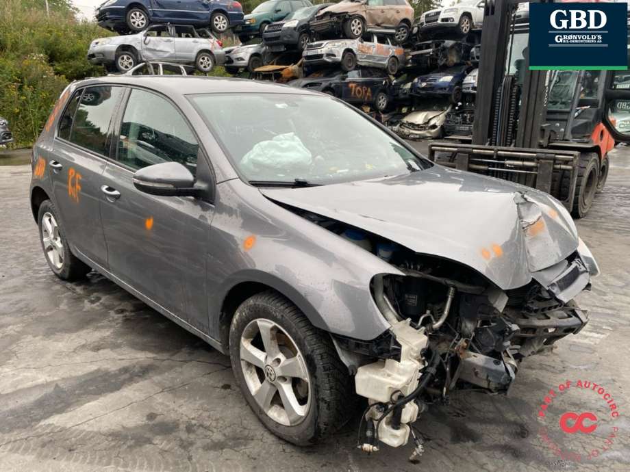 VW Golf VI 2008-2012 , Motorkode: CAYC, Girkassekode: NKA