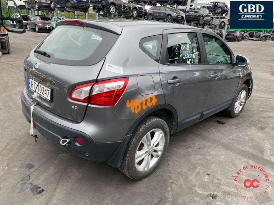 Nissan Qashqai 2010-2014 (Type I, Fase 2) , Motorkode: R9M, Girkassekode: 32010BB65E