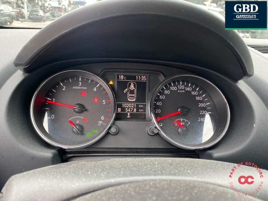 Nissan Qashqai 2010-2014 (Type I, Fase 2) , Motorkode: R9M, Girkassekode: 32010BB65E