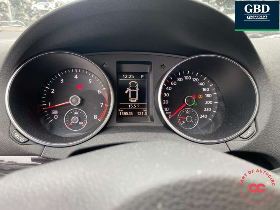VW Golf VII 2012-2017 (Fase 1) , Motorkode: CAXA, Girkassekode: PMS