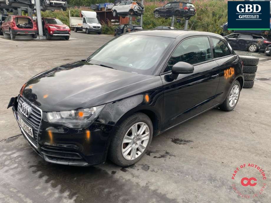 Audi A1, 2010-2014 (Type I, Fase 1) delebil , Motorkode: CBZA, Girkassekode: LGQ