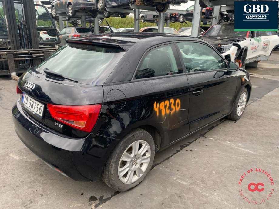 Audi A1 2010-2014 (Type I, Fase 1) , Motorkode: CBZA, Girkassekode: LGQ