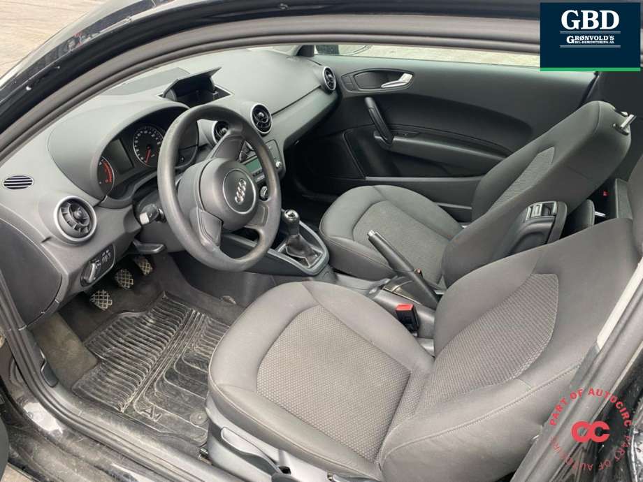 Audi A1 2010-2014 (Type I, Fase 1) , Motorkode: CBZA, Girkassekode: LGQ