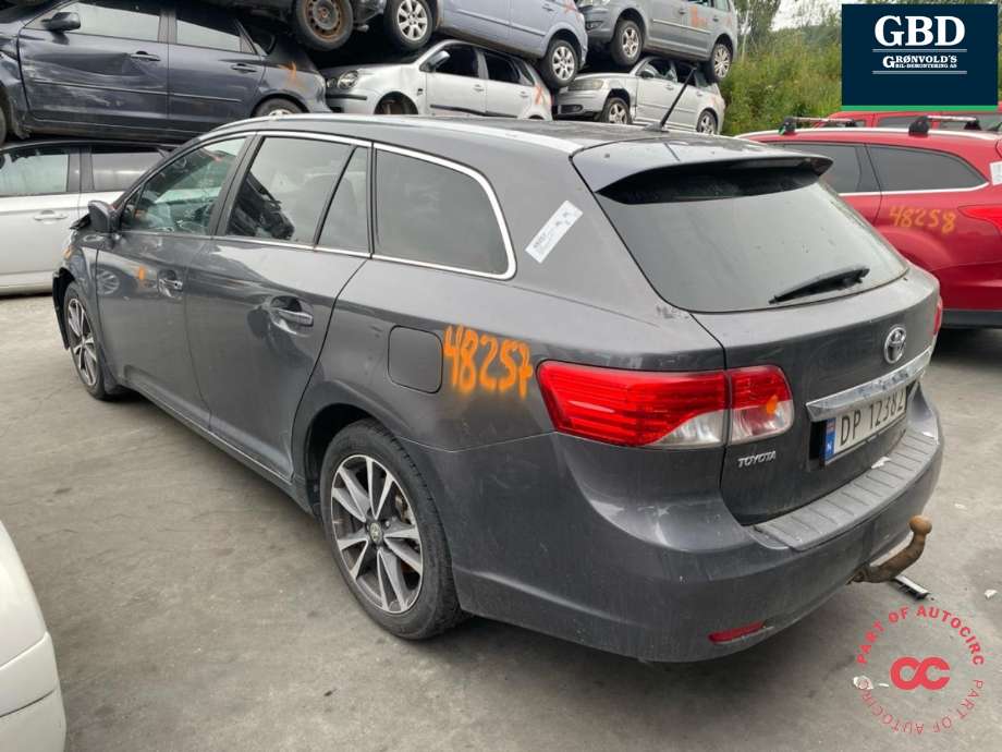 Toyota Avensis 2009-2015 (Type III, Fase 1) , Motorkode: 2ZR-FAE, Girkassekode: 3040020080