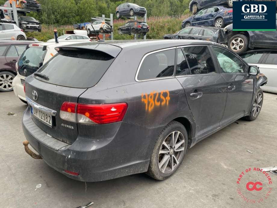 Toyota Avensis 2009-2015 (Type III, Fase 1) , Motorkode: 2ZR-FAE, Girkassekode: 3040020080