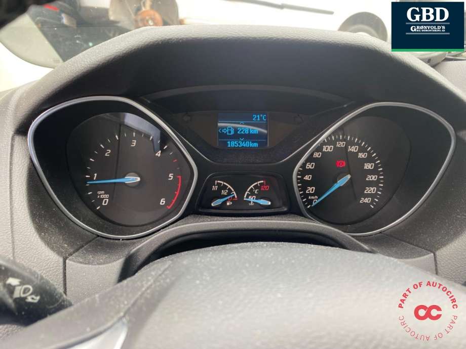 Ford Focus 2011-2014 (Type III, Fase 1) , Motorkode: T1DB, Girkassekode: 1836350