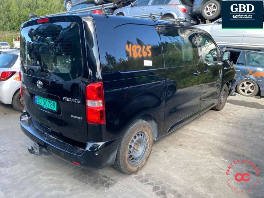 Toyota Proace 2016-->> (Type II) , Motorkode: ZK01, Girkassekode: 
