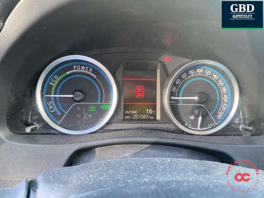 Toyota Auris 2013-2015 (Type II, Fase 1) , Motorkode: 2ZR-FXE, Girkassekode: 3090047063