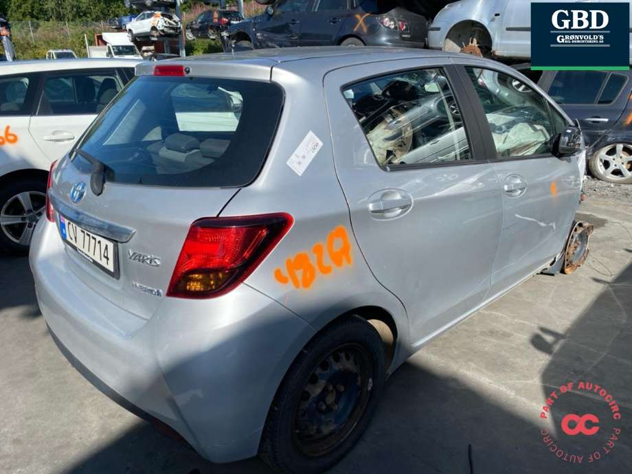 Toyota Yaris 2014-2020 (Type III, Fase 2) , Motorkode: 1NZ-FXE, Girkassekode: CVT