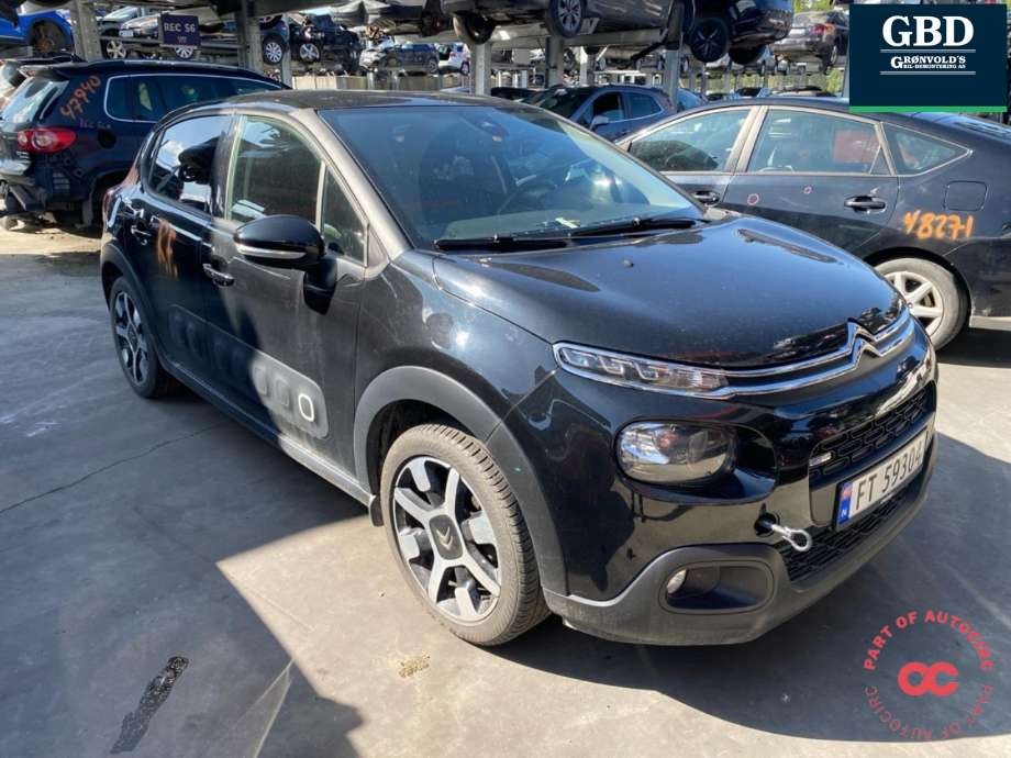 Citroën C3 2016-->> (Type III) delebil , Motorkode: HNZ, Girkassekode: 16 124 443 80