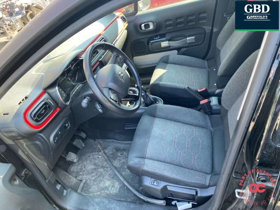 Citroën C3 2016-->> (Type III) delebil , Motorkode: HNZ, Girkassekode: 16 124 443 80