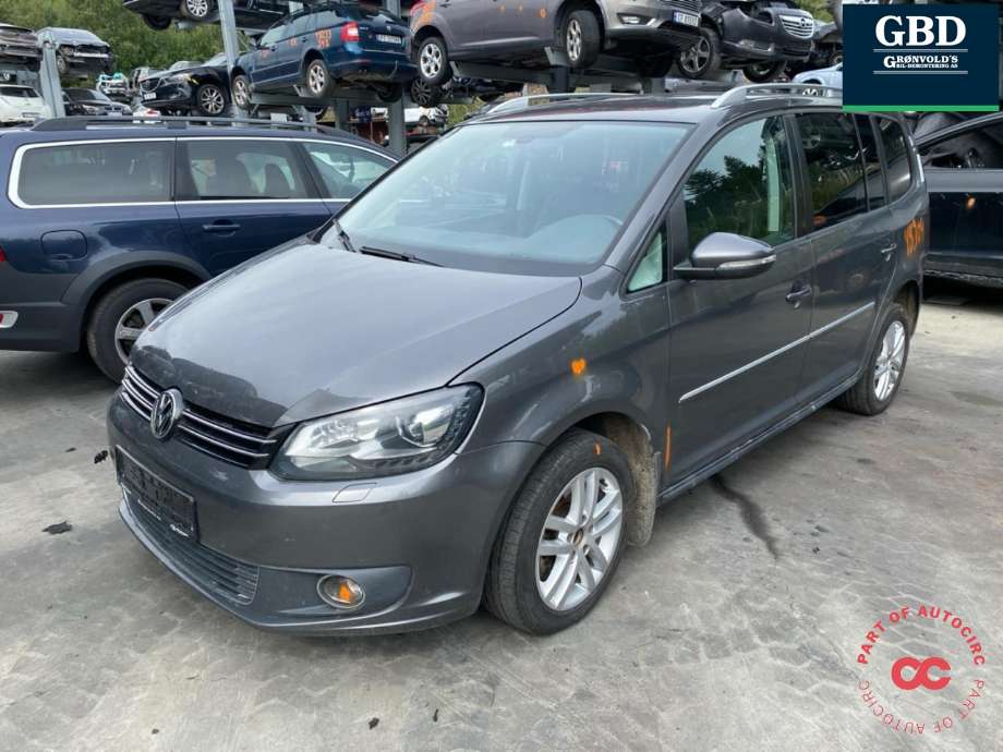 VW Touran 2010-2015 (Type I, Fase 3) , Motorkode: CFJB, Girkassekode: PQK