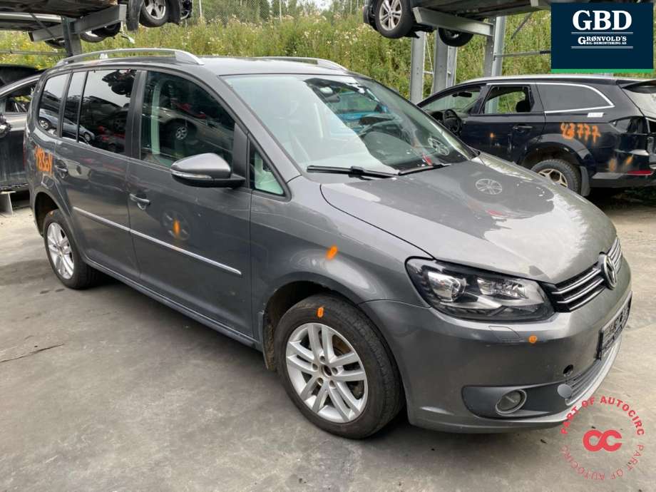 VW Touran 2010-2015 (Type I, Fase 3) , Motorkode: CFJB, Girkassekode: PQK