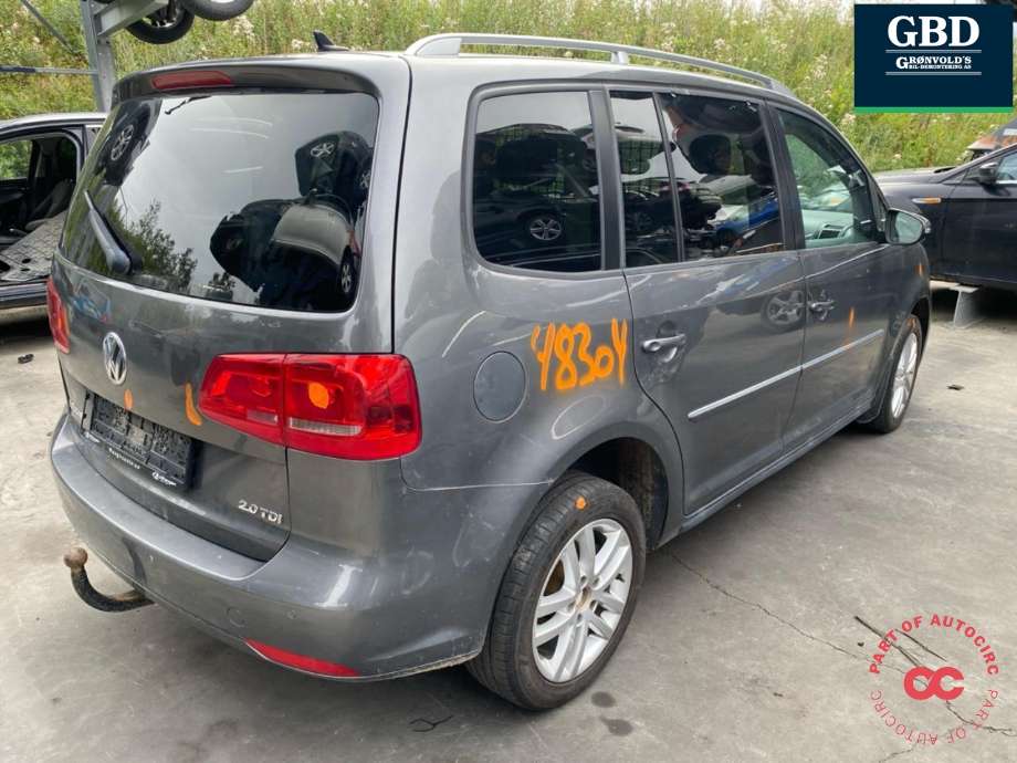 VW Touran 2010-2015 (Type I, Fase 3) , Motorkode: CFJB, Girkassekode: PQK