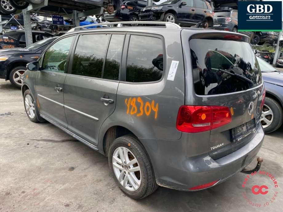VW Touran 2010-2015 (Type I, Fase 3) , Motorkode: CFJB, Girkassekode: PQK
