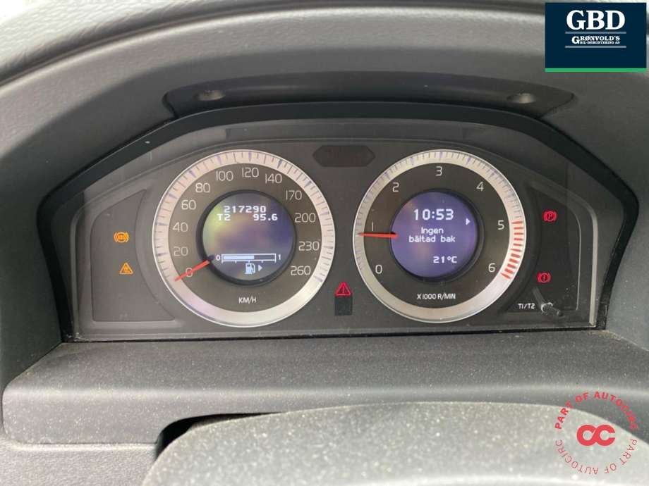 Volvo V70 2007-2013 (Type III, Fase 1) , Motorkode: D4164T, Girkassekode: 36050977