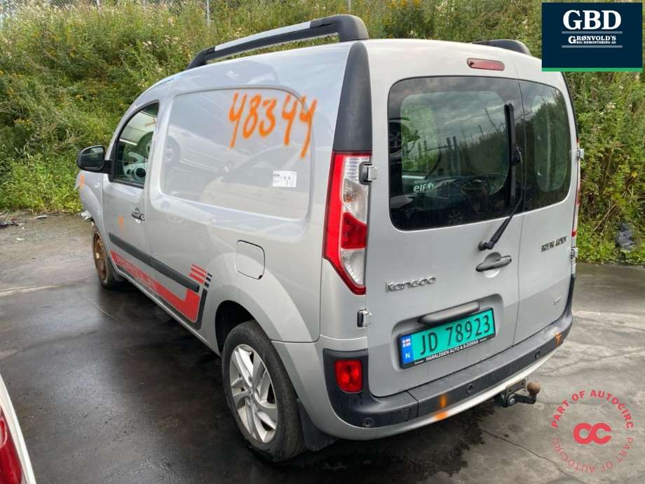 Renault Kangoo 2008-2021 (Type II) , Motorkode: K9K A6, Girkassekode: