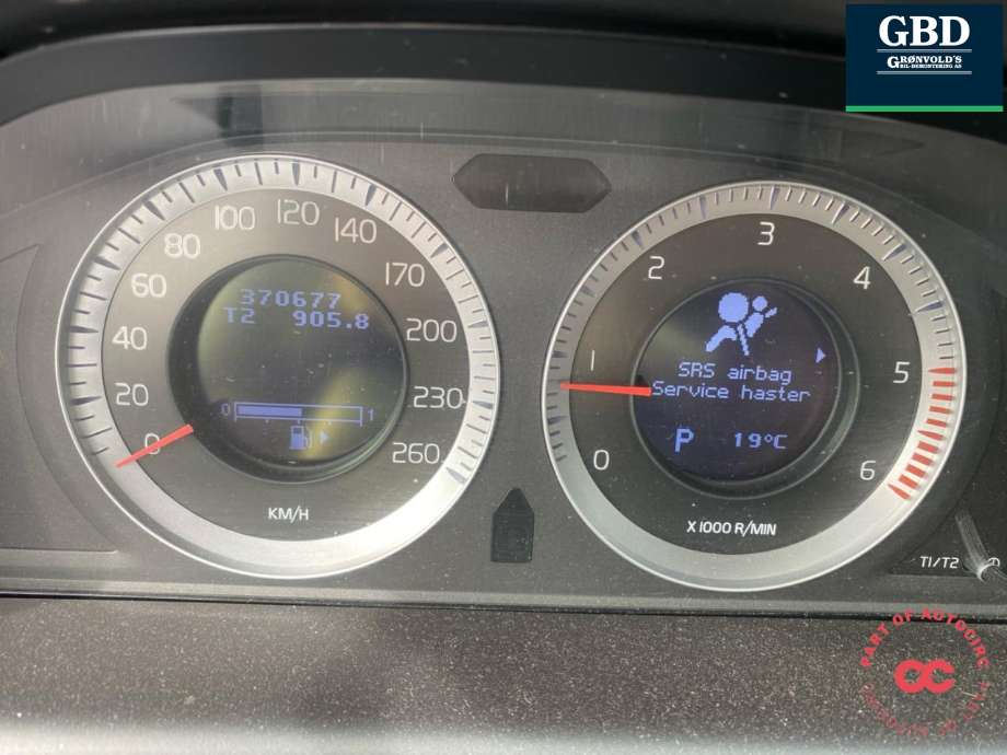 Volvo XC60 2008-2013 (Type I, Fase 1) , Motorkode: D5244T16, Girkassekode: 36050943