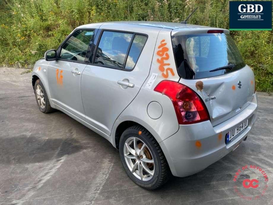 Suzuki Swift 2005-2010 , Motorkode: M13A, Girkassekode: 2472163J01